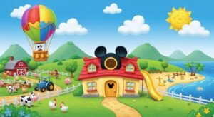 Mickey mouse clubhouse background image 4