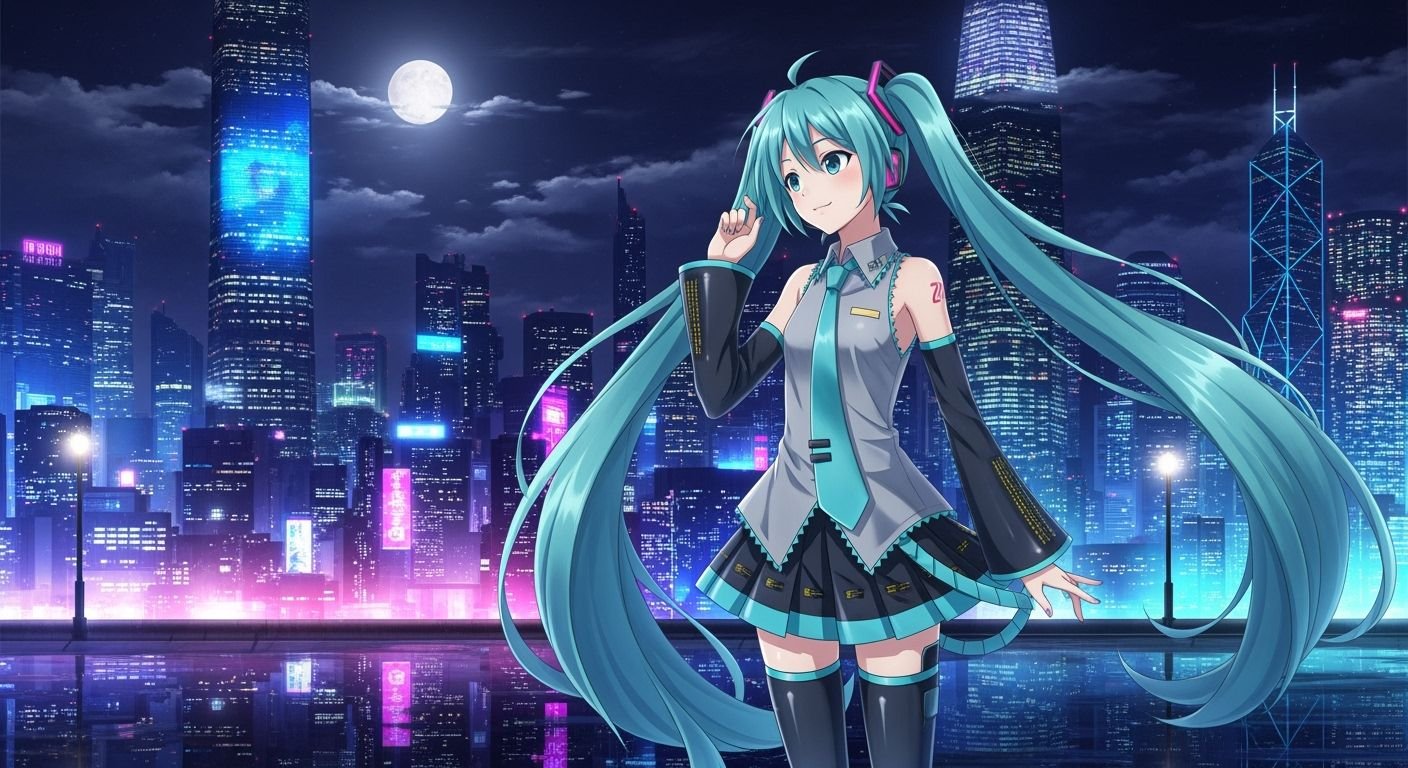 Miku background image 3