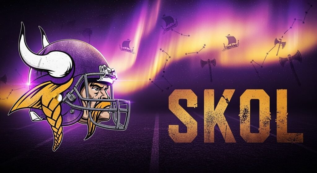 Minnesota vikings background image 4