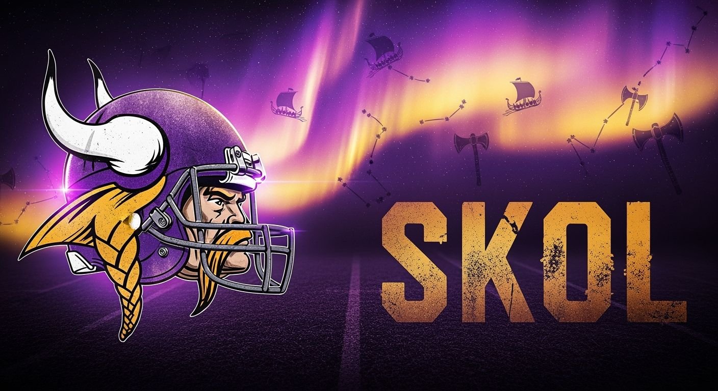 Minnesota vikings background image 4