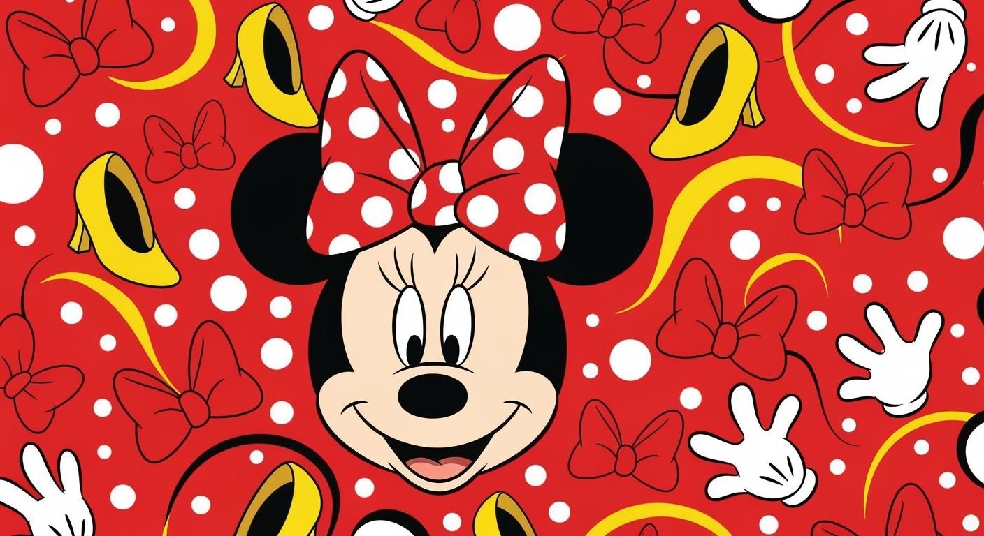 Minnie mouse background image
