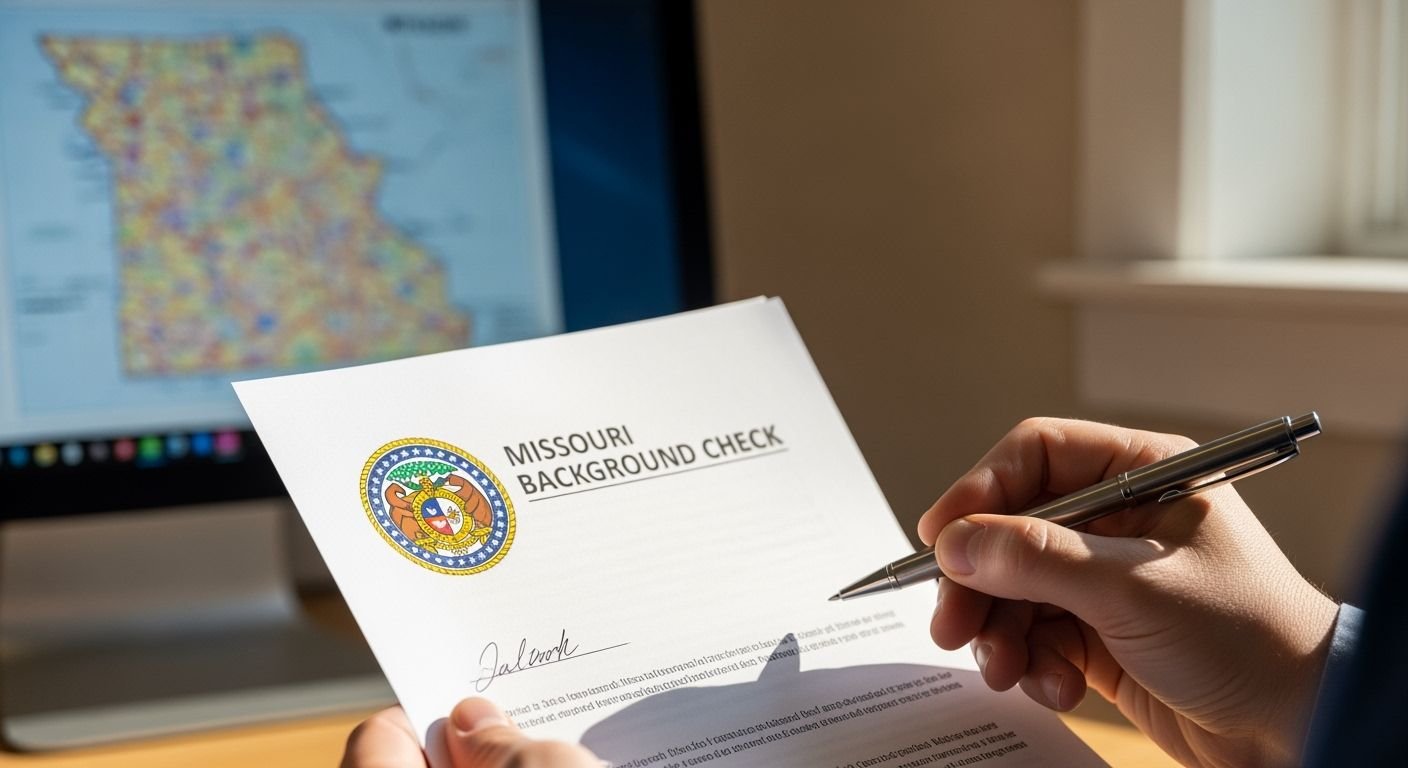 Missouri background check image