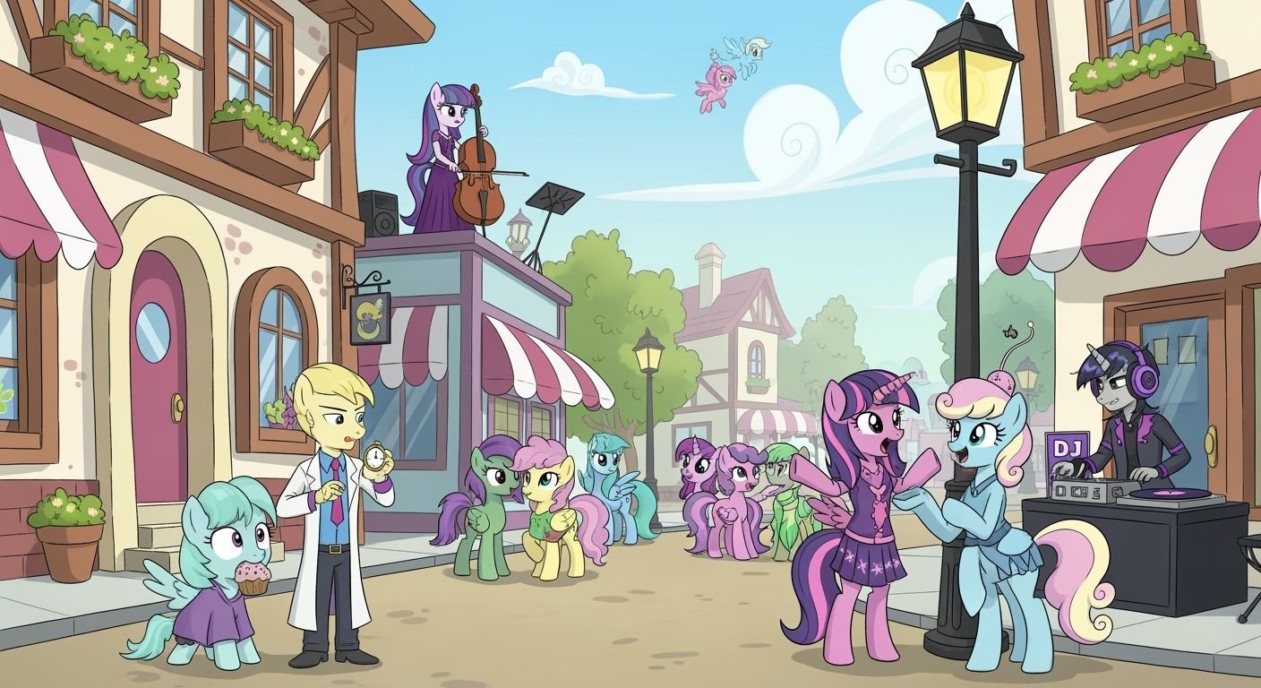 Mlp background ponies image
