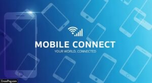 Mobile shop banner background image