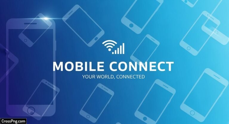 Mobile shop banner background image