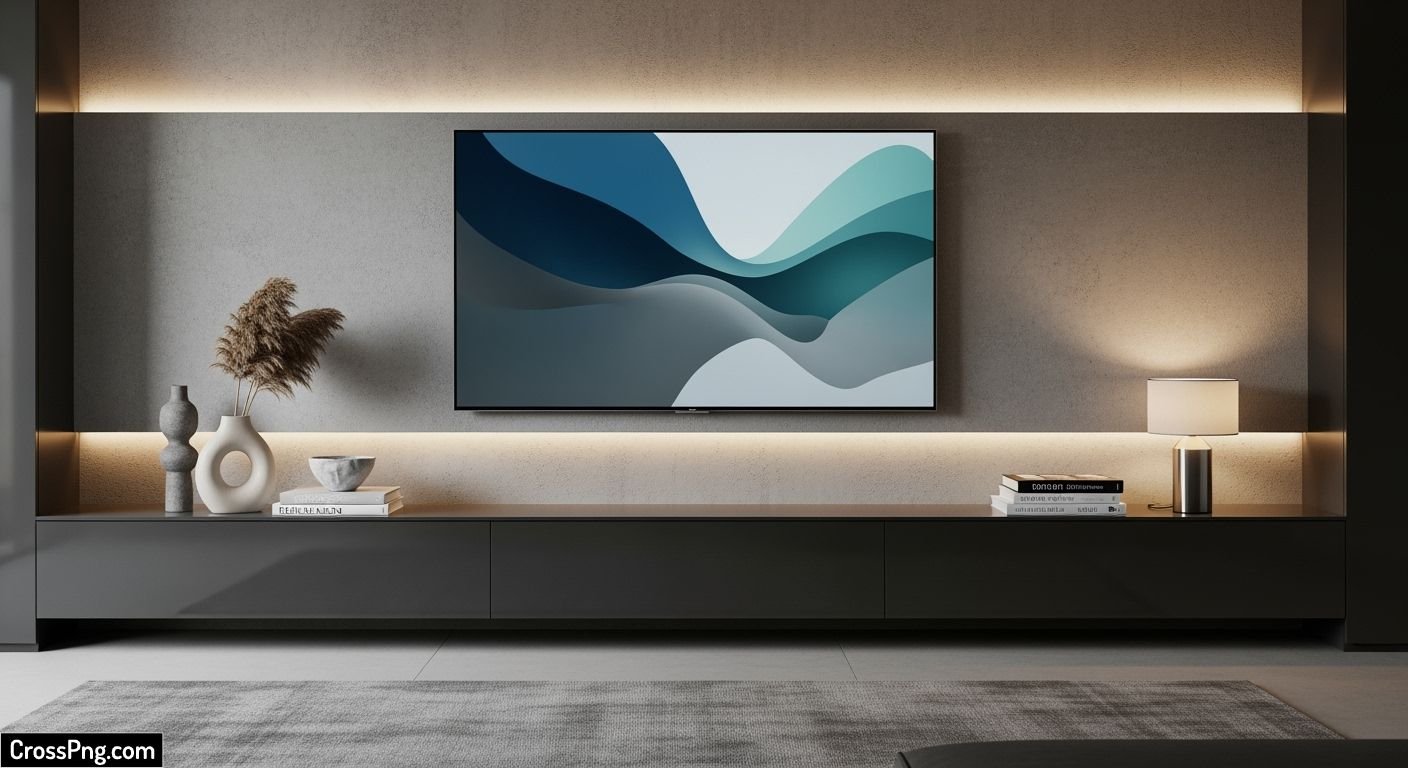 Modern tv background design image 2