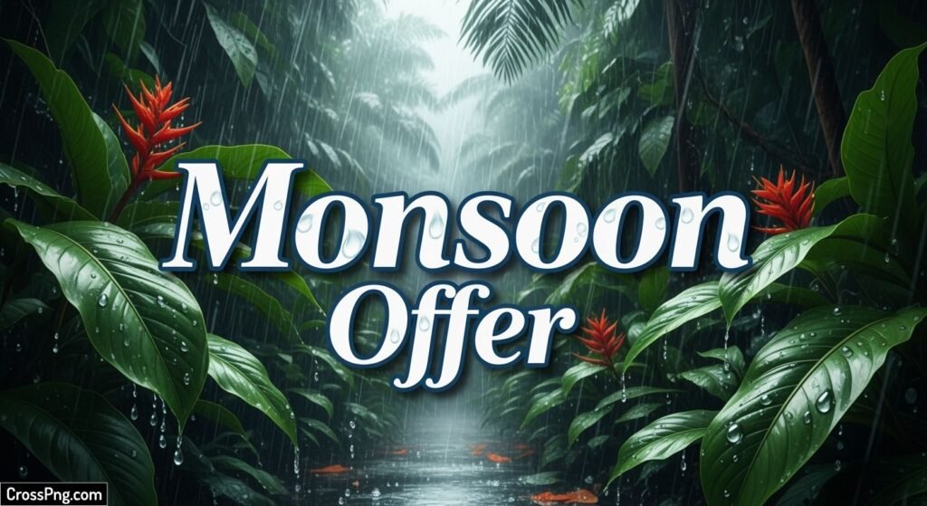 Monsoon offer background image