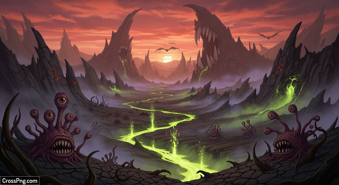 Monster background image
