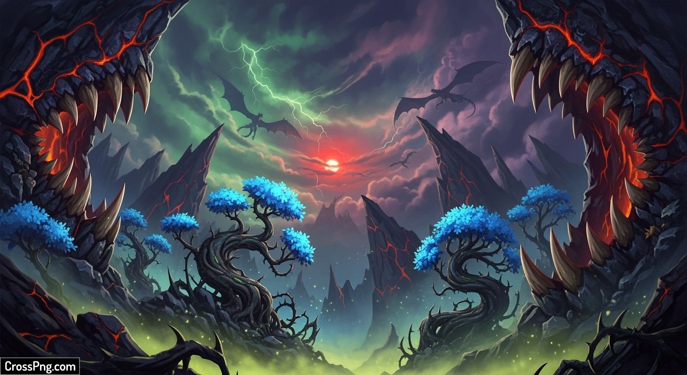 Monster background image