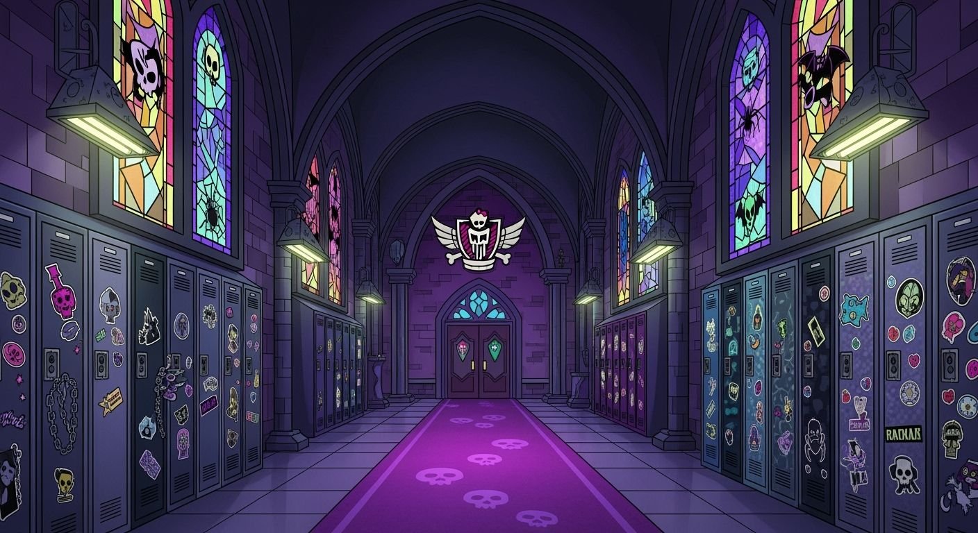 Monster high background image 3