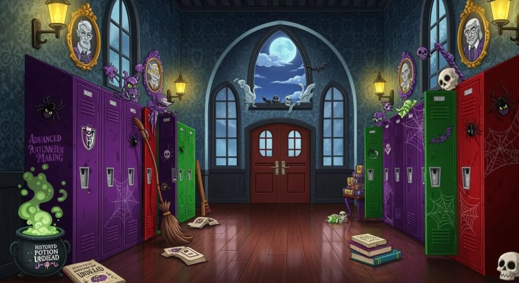 Monster high background image 4