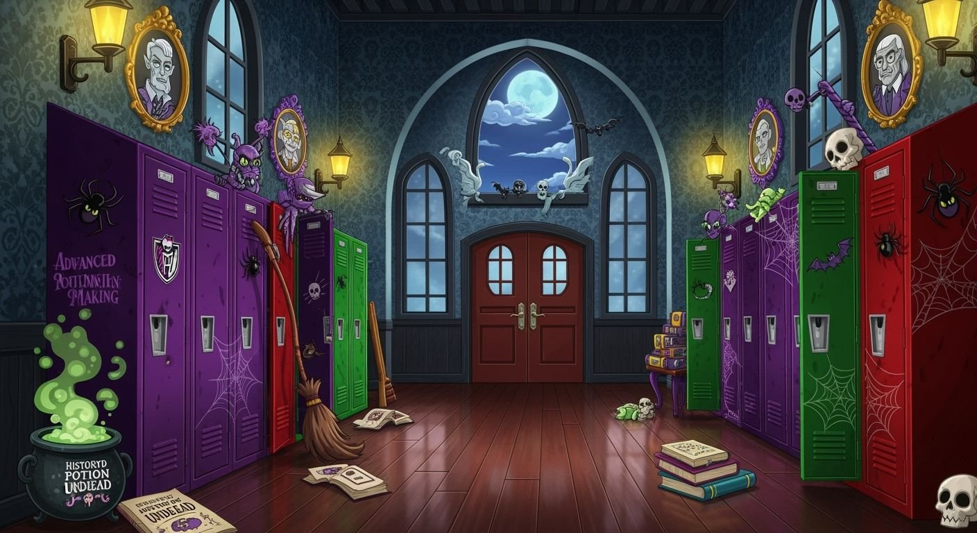 Monster high background image 4