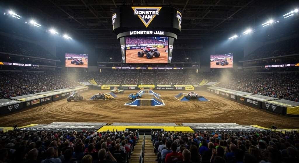Monster jam background image 2