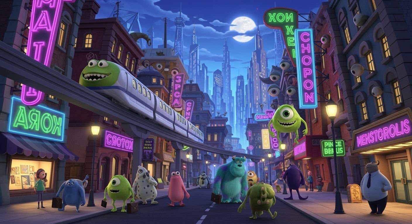 Monsters inc background image 2