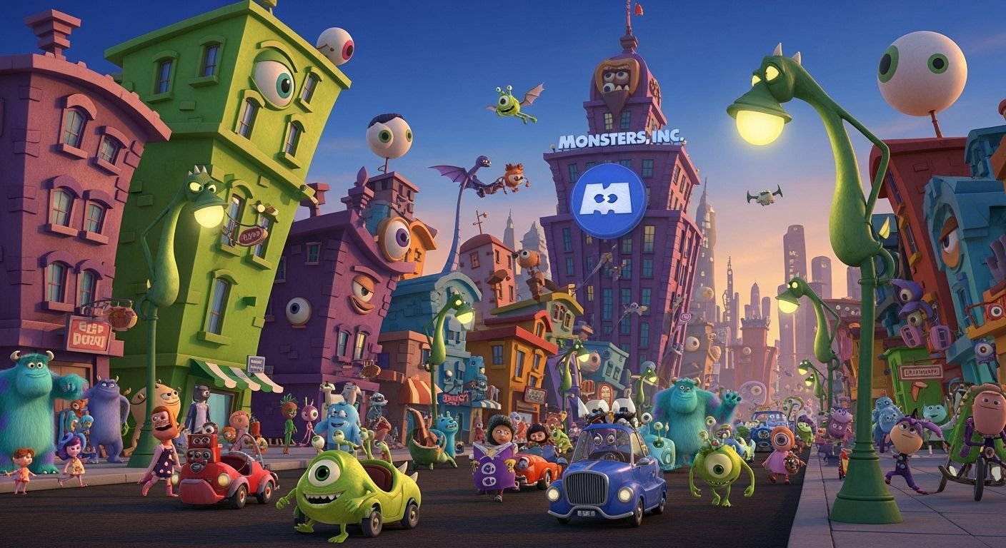 Monsters inc background image 3