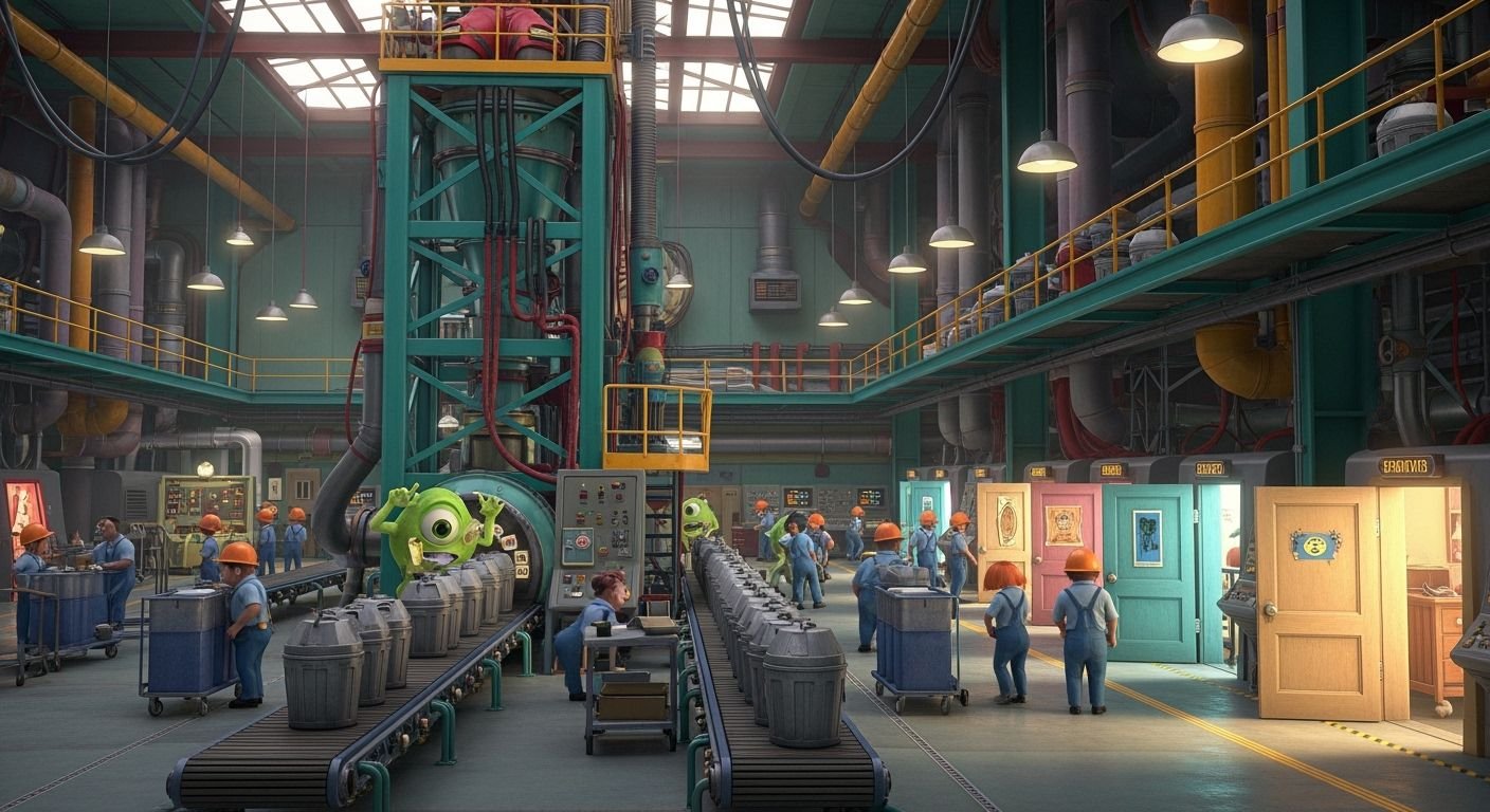 Monsters inc background image
