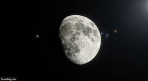 Moon background for editing image