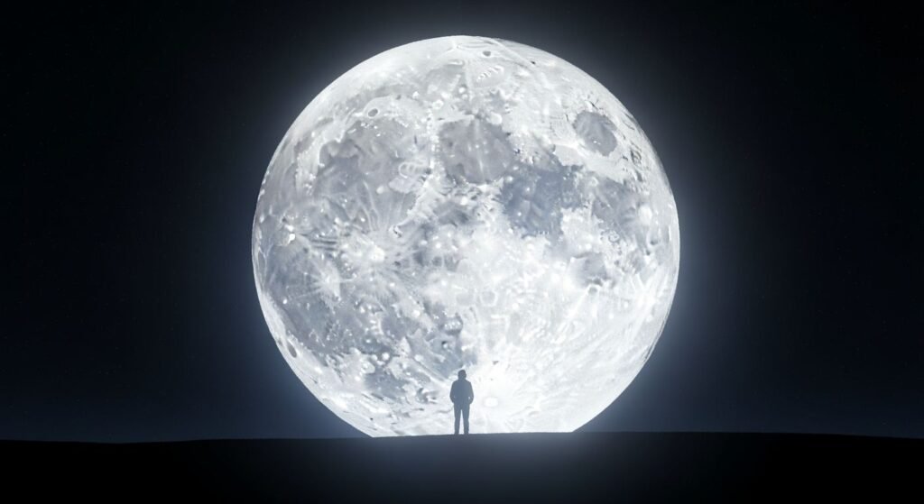 Moon background image 4