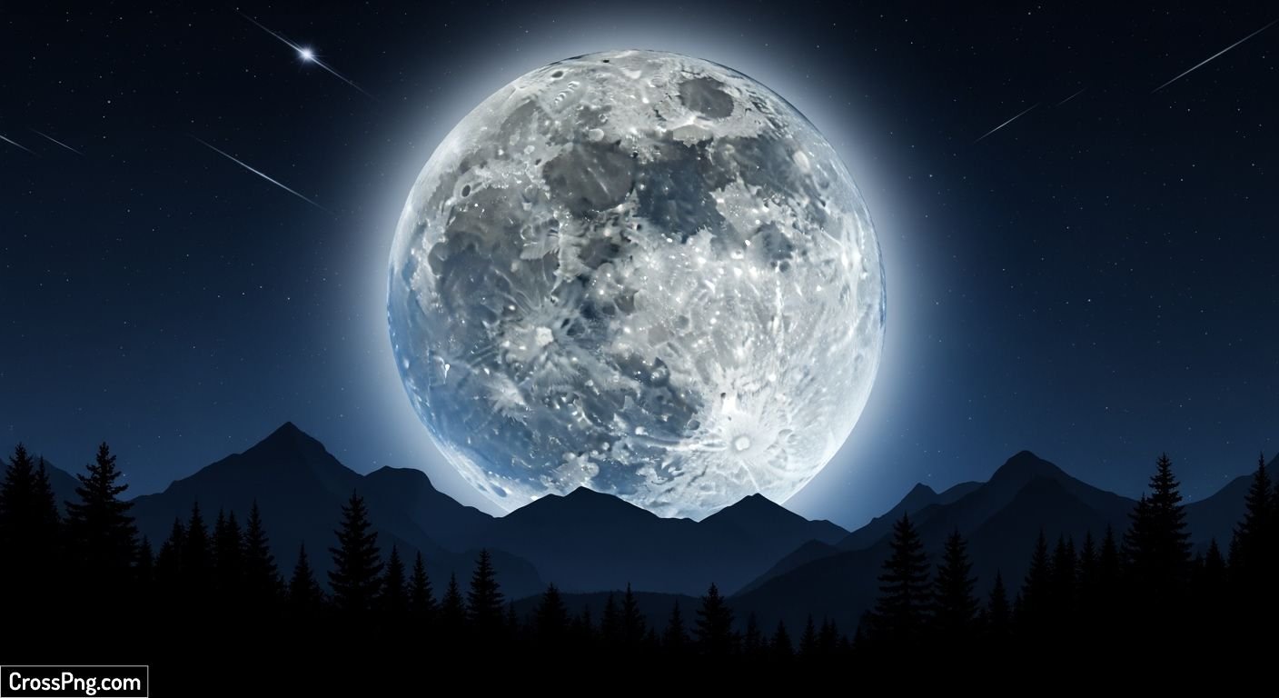 Moon background image