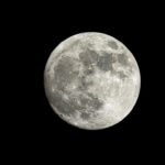 Moon black background image