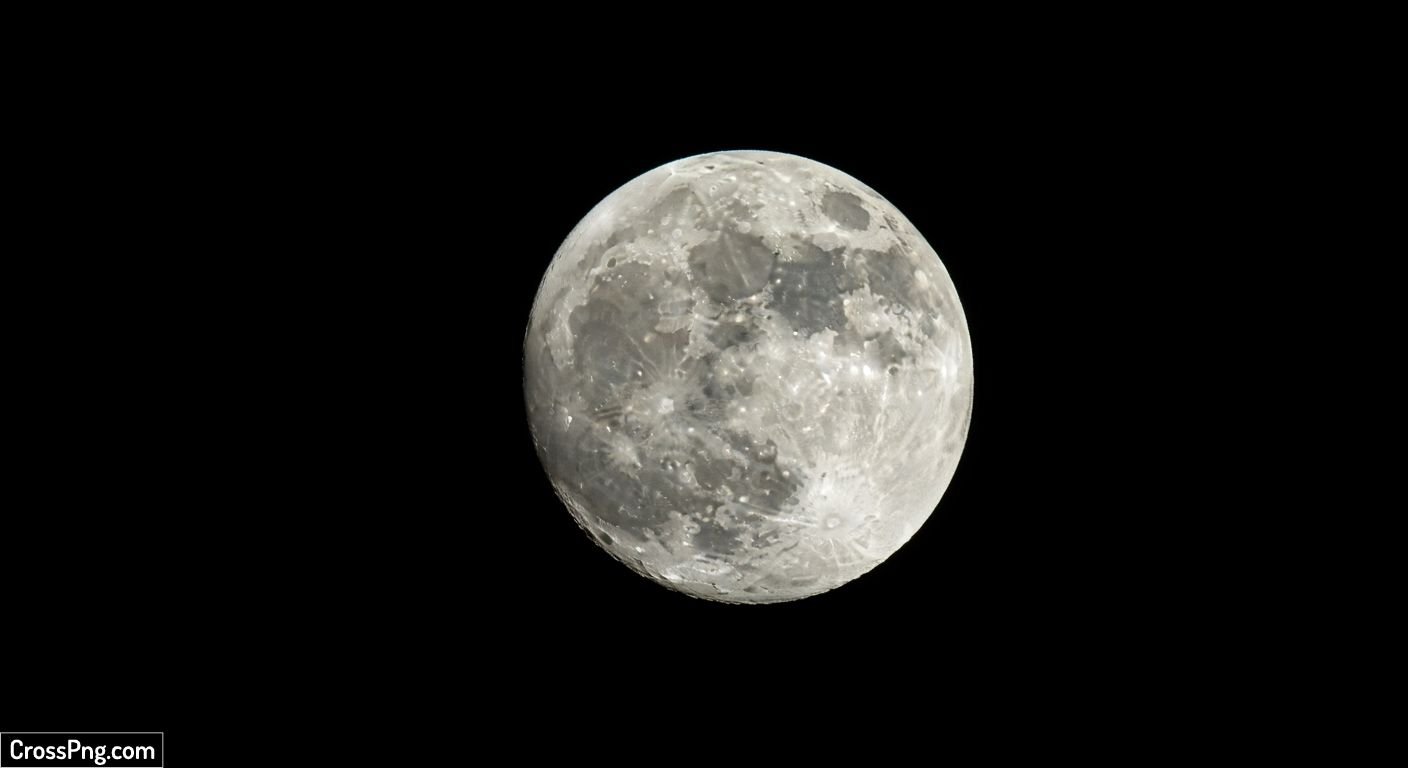 Moon black background image
