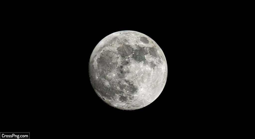 Moon black background image 2