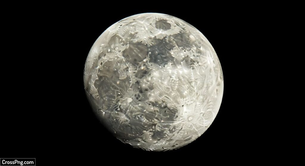 Moon black background image 3