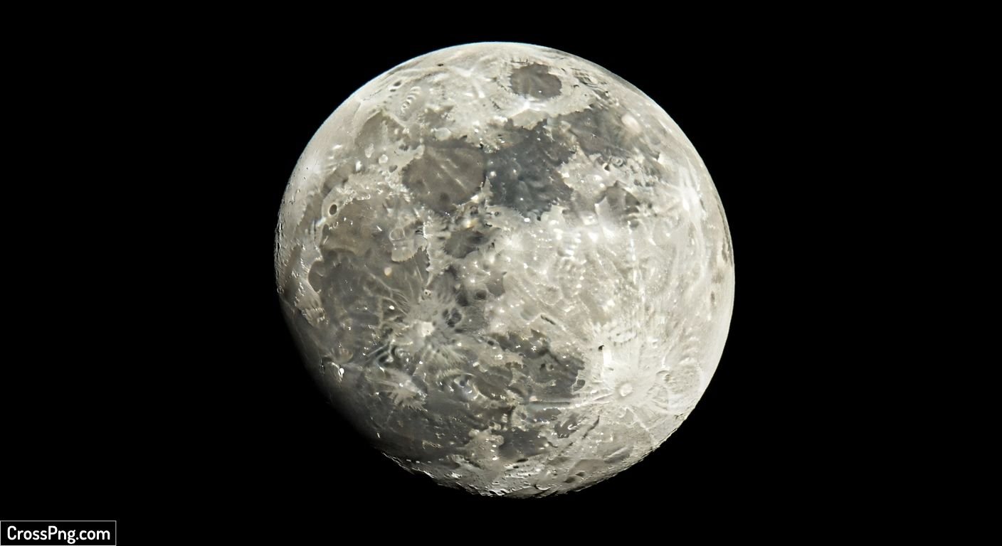 Moon black background image 3