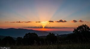 Morning sunrise background image 3
