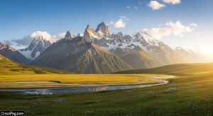 Mountain background for editing image 3