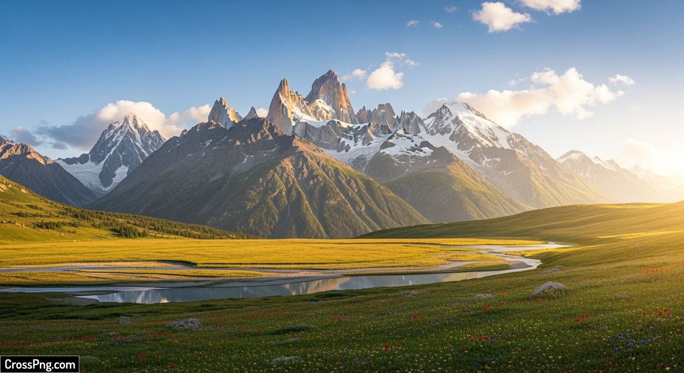 Mountain background for editing image 3