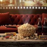 Movie night background in x in image 4