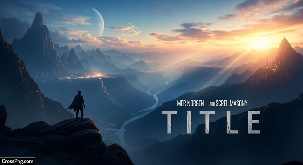 Movie poster background image