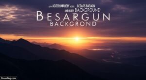 Movie poster background preserve image