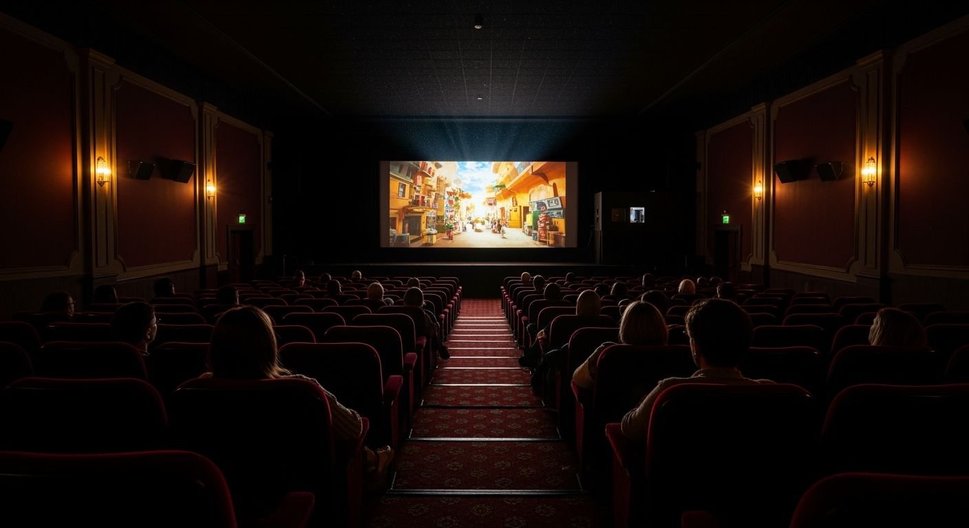 Movie theater background image 2