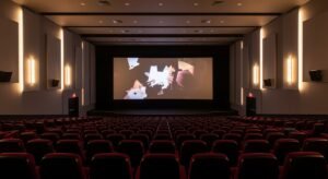 Movie theater background image