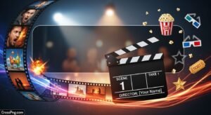 Movie thumbnail background image