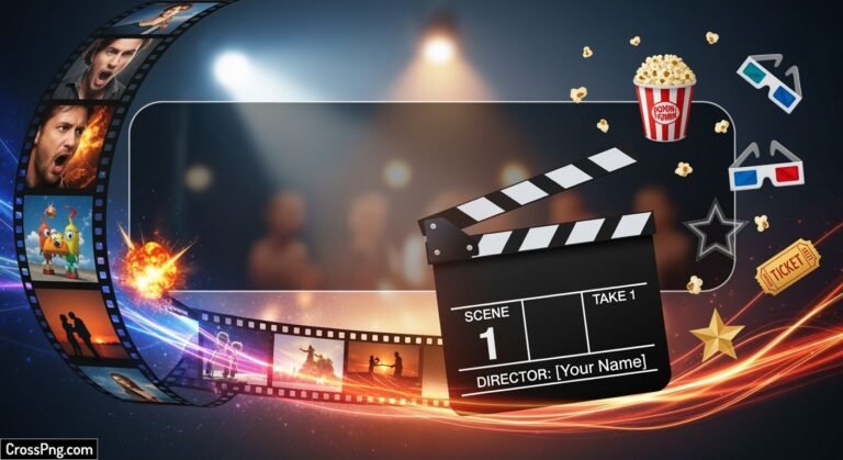 Movie thumbnail background image