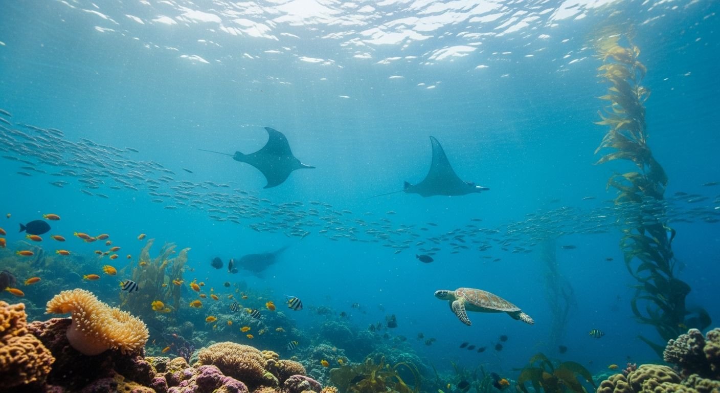 Moving underwater background free image 2