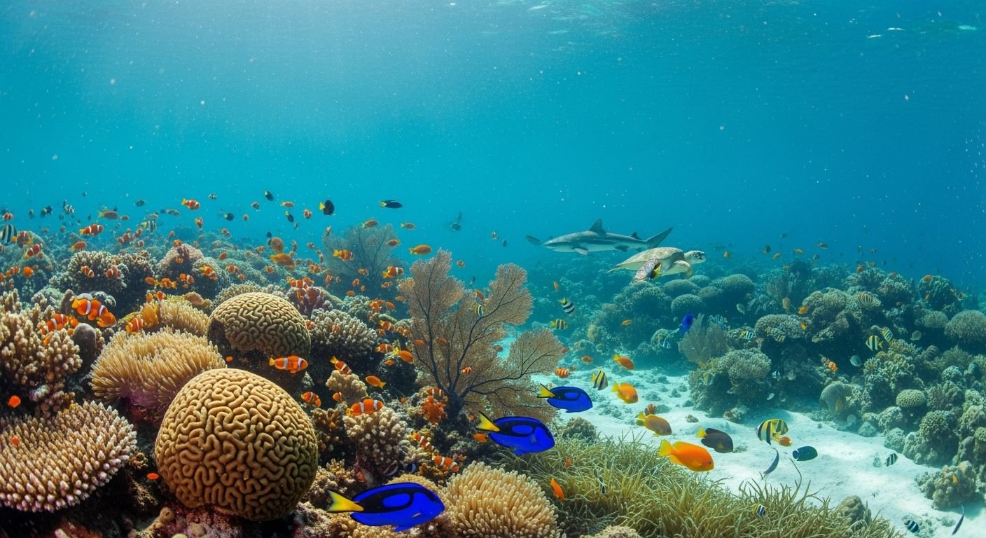 Moving underwater background free image
