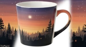 Mug design background image