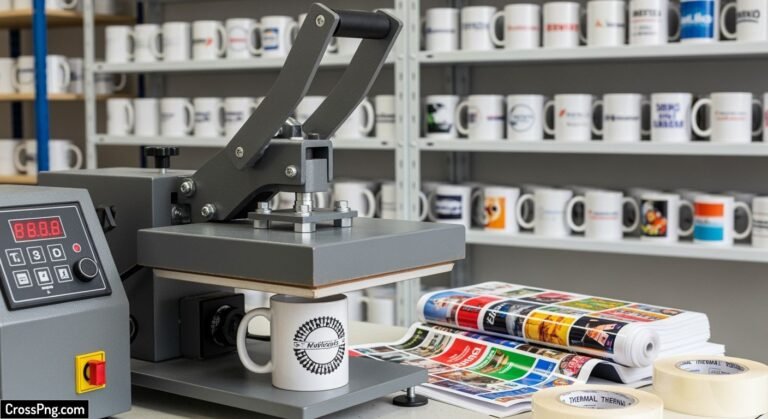 Mug printing background image