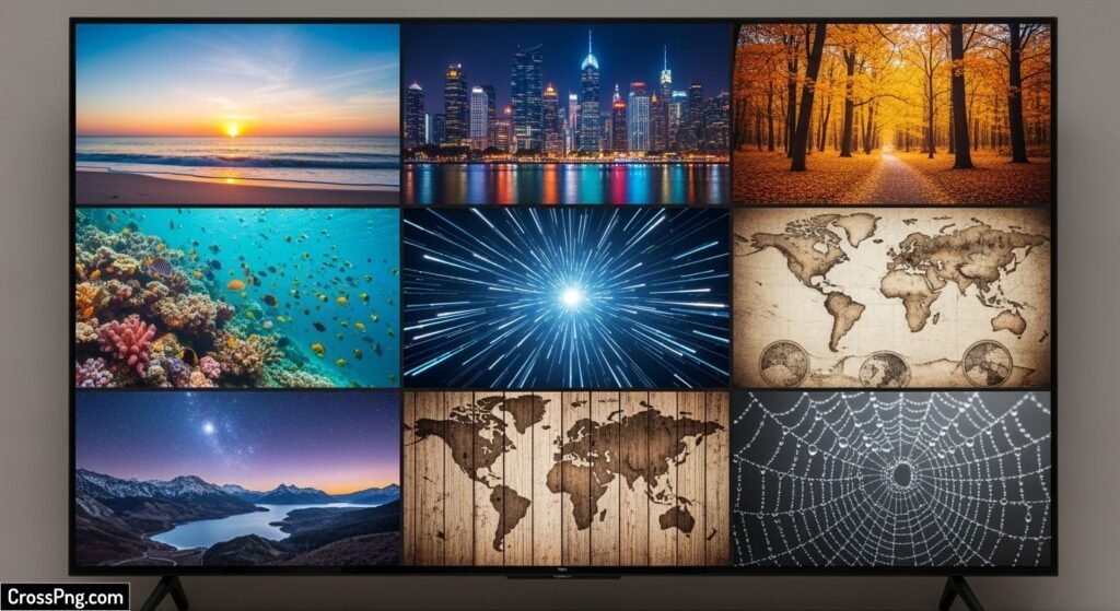 Multi background hd image