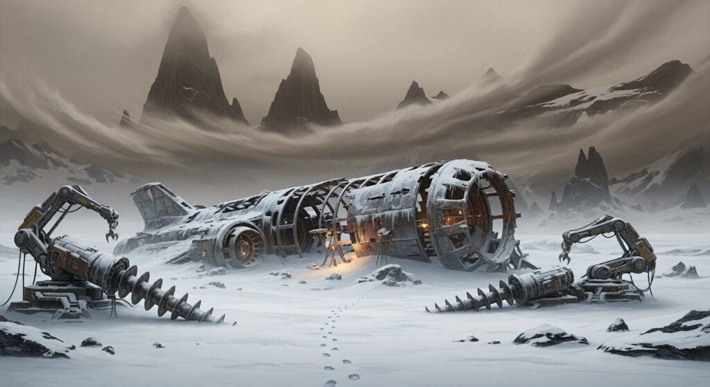 Murder drones background image 2