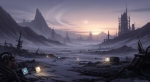 Murder drones background image 4