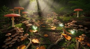 Mushroom background image 2
