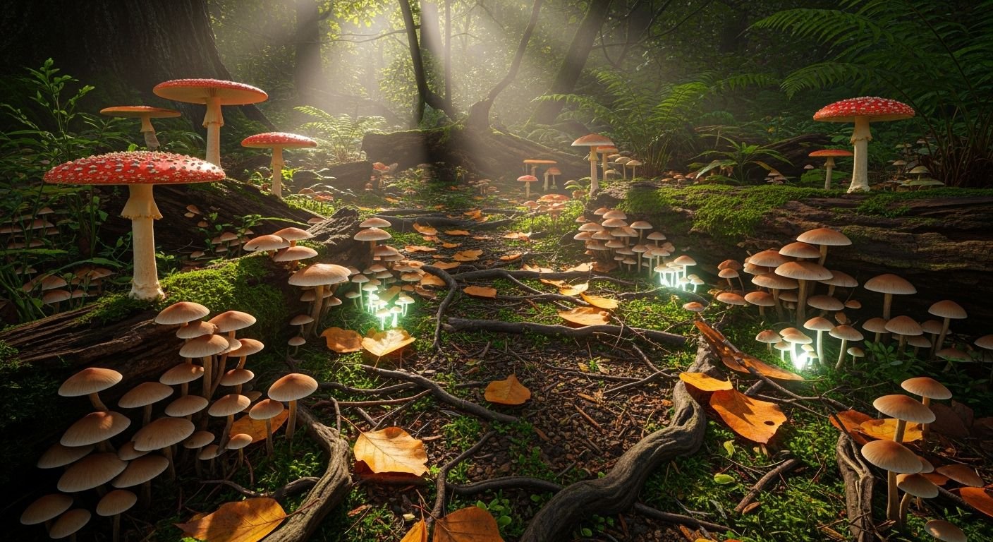 Mushroom background image 2