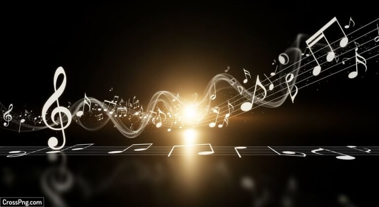 Music background black image 2