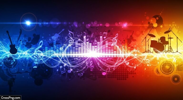 Music banner background image