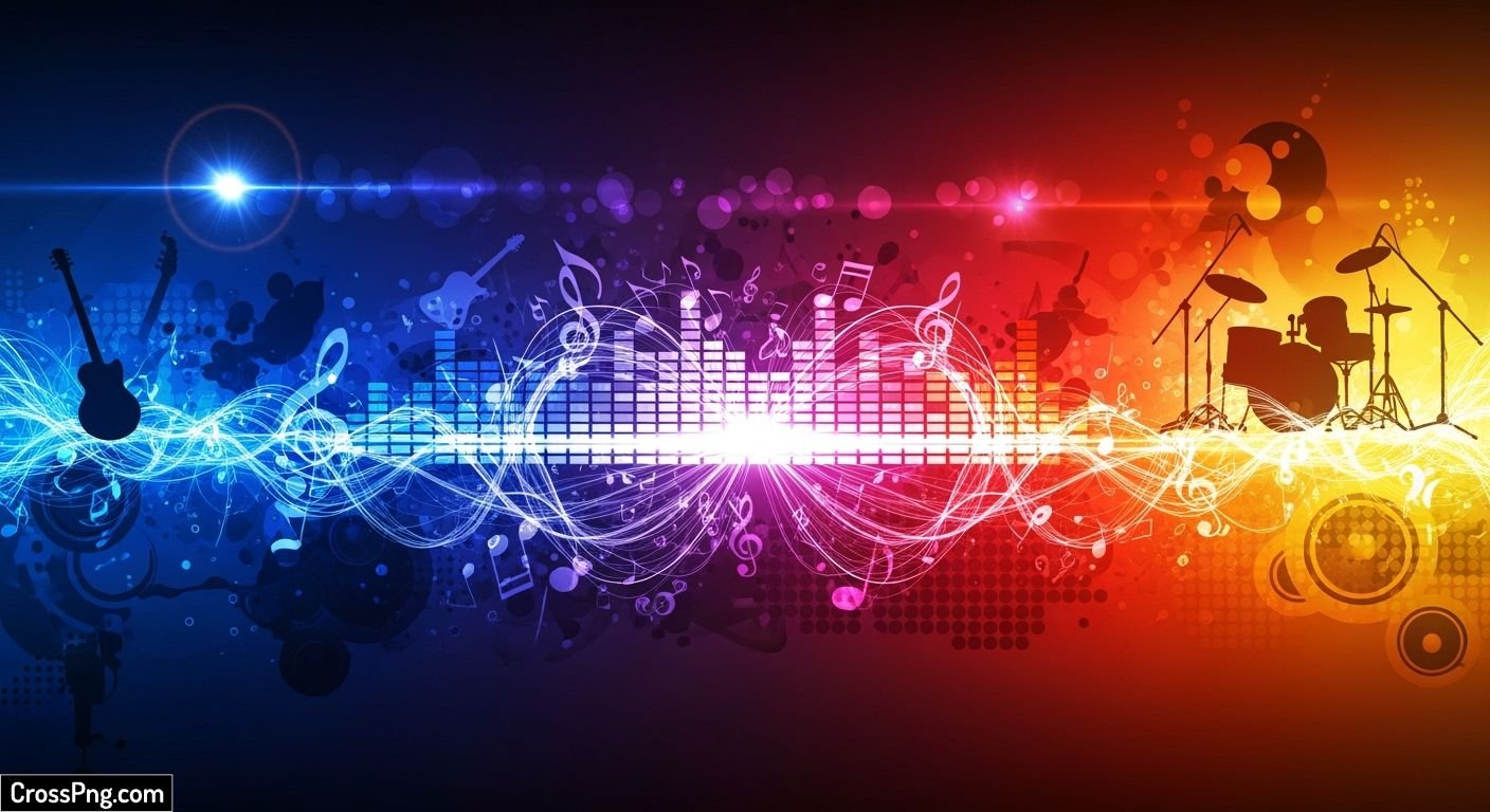 Music banner background image